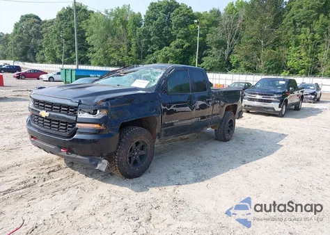 2017 Chevrolet Silverado 1500 Custom из США, поврежденный, VIN 1GCRCPEC9HZ303540